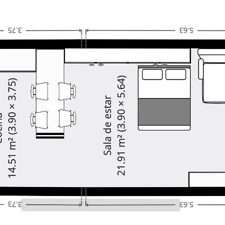 Appartement Modern & Elegant Loft Playa del Inglés